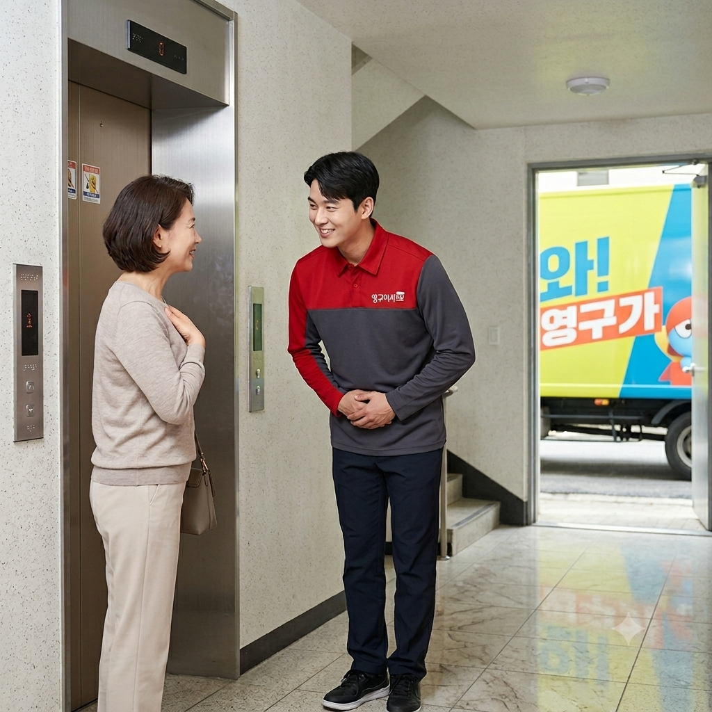 포장이사 업체 추천 시 확인할 이사 현장 고객 응대 모습