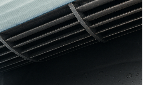 송풍팬 오염 청소 후 사진