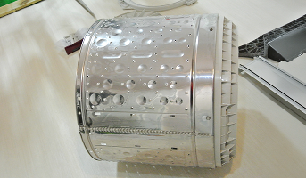 드럼통 오염 청소 후 사진