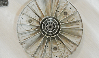 드럼통 삼발이 오염 청소 전 사진