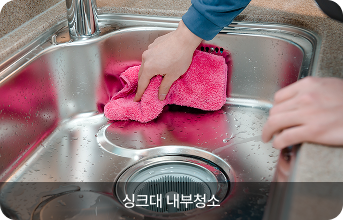싱크대 내부청소